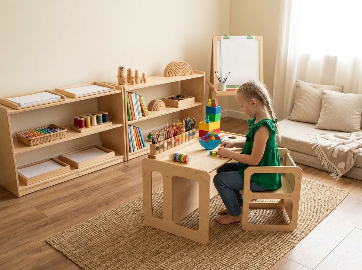 Montessori laud lapsele